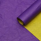 Бумага Эколюкс двухцветная фиолетовый/желтый 0.7 x 5 м - Фото 1