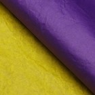 Бумага Эколюкс двухцветная фиолетовый/желтый 0.7 x 5 м - Фото 3