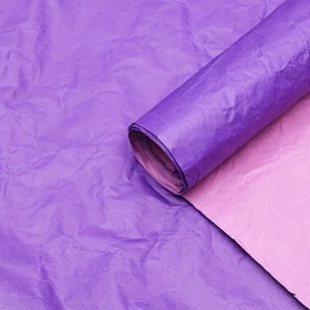 Бумага Эколюкс двухцветная фиолетовый/розовый 0.68 x 5 м