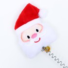 Игрушка-дразнилка с креплением на когтеточку "Дед мороз" - фото 8574054
