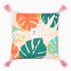 Наволочка декоративная с кисточками «Этель» Tropics, 45×45 см - Фото 5