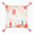 Чехол на подушку с кисточками Этель Summer 45*45 см, 100% полиэстер - фото 809567326