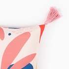 Наволочка декоративная с кисточками «Этель» Herb, 45×45 см - Фото 2