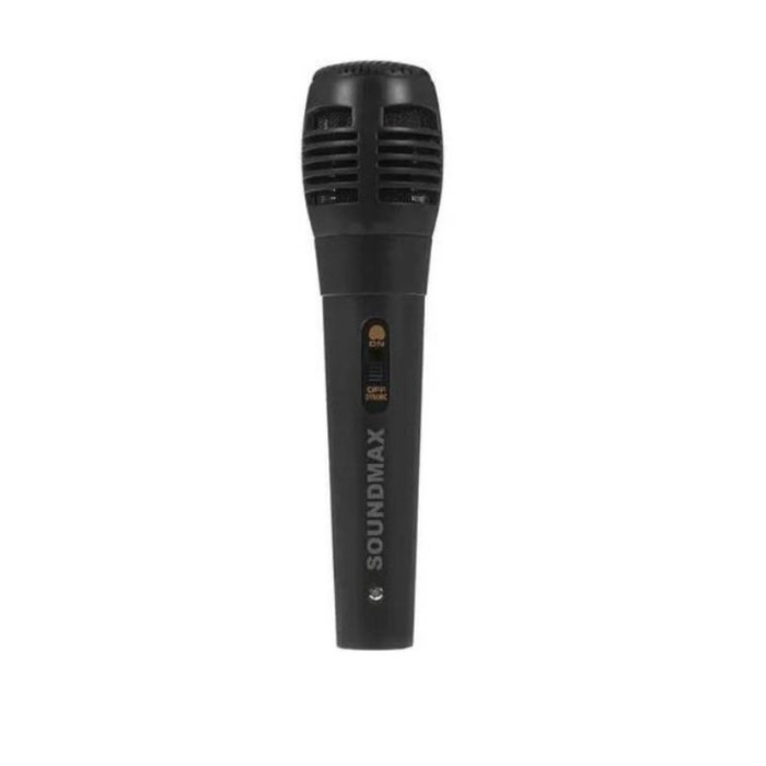 Портативная караоке система Soundmax SM-MS4206, 120 Вт, FM, AUX, USB, BT, SD, чёрная - фото 51479629