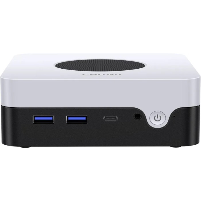 Неттоп Chuwi LarkBox X CWI556H, N100, 12Гб, SSD 512 Гб, UHD, Wi-fi, BT, Win 11, белый - фото 51479656