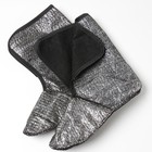 Сапоги мужские утепленные, размер 42/43, цвет чёрный - Фото 4