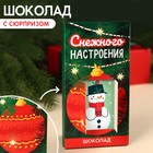 Молочный шоколад «Снежного настроения» с окошком, 70 г. 9857388 - фото 11499903