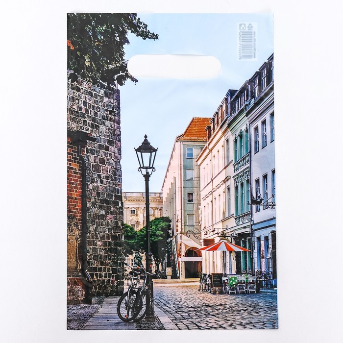 

Пакет "Улица", полиэтиленовый с вырубной ручкой, 20х30 см, 30 мкм набор 20 штук