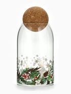 Банка новогодняя стеклянная для сыпучих продуктов «Зимние истории», 800 мл - Фото 2