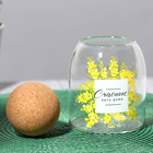 Банка стеклянная для хранения сыпучих продуктов и круп «Счастье быть дома. Нежная мимоза», 500 мл - Фото 2