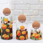 Банка для хранения новогодняя «Аромат праздника», 500 мл - Фото 5