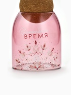 Банка новогодняя стеклянная для сыпучих продуктов «Волшебное время», розовая, 500 мл - Фото 3