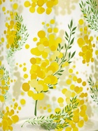 Банка стеклянная для хранения сыпучих продуктов и круп «Нежная мимоза», 1000 мл - Фото 3