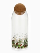 Банка новогодняя стеклянная для сыпучих продуктов «Зимние истории», 1000 мл - Фото 2