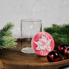 Банка для хранения новогодняя «Розовая сказка», стекло, 100 мл - Фото 2