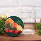 Банка для хранения новогодняя Дорого внимание «Аромат праздника», стекло, 200 мл - Фото 2