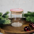 Банка для хранения новогодняя Дорого внимание «Зимняя сказка», стекло, 250 мл - Фото 3