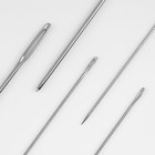 Иглы швейные, №2, d=1.05/1.25 мм, 4-5.2 см, набор 10 шт. - Фото 2