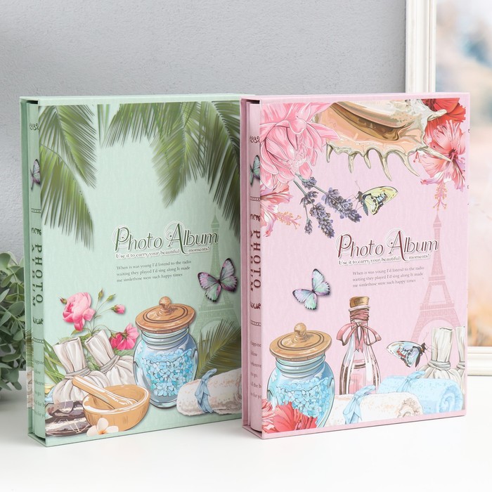 Фотоальбом на 300 фото 10×15 см «Пикник», в коробке, 33.6×23.5×5.2 см, МИКС - Фото 1