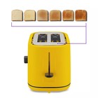 Тостер Kitfort КТ-4093-1, 870 Вт, 6 режимов прожарки, 2 тоста, жёлтый - Фото 5