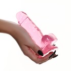 Фаллоимитатор Оки-Чпоки, реалистик, на присоске, гелевый, 16 х 3 см, розовый - Фото 5