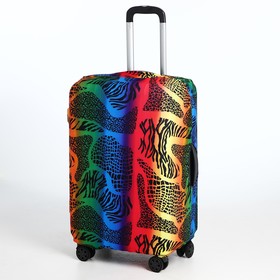 Чехол для чемодана 24", цвет разноцветный