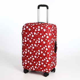 Чехол для чемодана 24", цвет красный