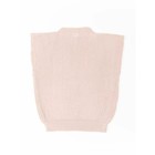 Жилет для девочки Amarobaby Knit, рост 128 см, цвет бело-розовый - Фото 10