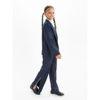Пиджак для девочки, рост 134 см, цвет синий - Фото 7