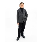 Пиджак для мальчика, рост 134 см, цвет серый - Фото 6
