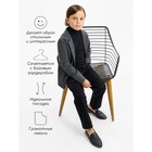 Пиджак для мальчика, рост 146 см, цвет серый - Фото 2