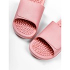 Тапочки с массажным эффектом, открытый нос, размер 42-43, цвет розовый - фото 80501