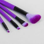 Набор кистей для макияжа, 7 предметов, цвета МИКС - Фото 2
