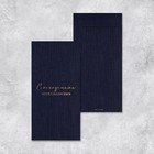 Набор подарочных конвертов «С Днём рождения», 10 штук, тиснение, 11 х 22 см - фото 31241106