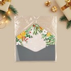 Конверт подарочный «Счастья в новом году», софт тач, тиснение, 19 × 9.2 см - Фото 6