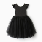 Платье нарядное детское MINAKU: PartyDress, цвет чёрный, рост 110 см - Фото 7