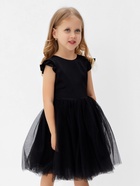 Платье нарядное детское MINAKU: PartyDress, цвет чёрный, рост 116 см 9935115 - фото 11702409