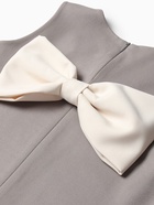 Платье нарядное детское MINAKU: PartyDress, цвет серый, рост 128 см 10111583 - фото 13128553
