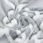 Плед светящийся 180х200см, Круги, велсофт 260г/м, пэ100% - фото 24267118