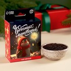 Новый год! Чай чёрный в коробке «Чудесных моментов» с европодвесом, 50 г. - фото 6134360