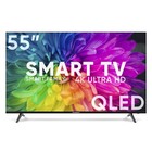 Телевизор Soundmax SM-QLED55T2SU, 55", 3840x2160, DVB/T2/C/S2,HDMI 2,USB 2, SmartTV, чёрный - Фото 1