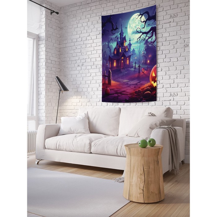 Декоративное панно с фотопечатью «Таинственная ночь», вертикальное, размер 100х150 см - фото 1906455479