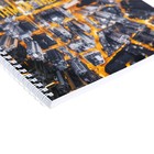 Тетрадь A4, 80 листов в линейку на гребне "Ритм ночного города", обложка мелованный картон, блок 65 г/м2, 4В МИКС - фото 23129282