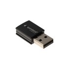 Адаптер Wi-Fi+Bluetooth Gembird WNP-UA-018, 600 Mbps, USB, двухдиапазонный, чёрный - Фото 1