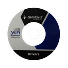 Адаптер Wi-Fi+Bluetooth Gembird WNP-UA-018, 600 Mbps, USB, двухдиапазонный, чёрный - фото 7844907