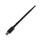Адаптер Wi-Fi+Bluetooth Gembird WNP-UA-019, 600 Mbps, USB, двухдиапазонный, антенна, чёрный - фото 9086788