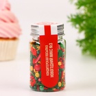 Новогодняя посыпка кондитерская "Новогодний микс №3", 50 г - Фото 4