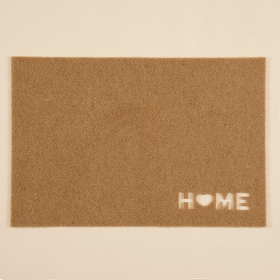 Коврик придверный SL Home, 40×60 см, бежевый
