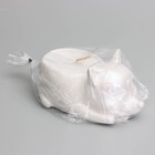 Свеча "Корги" в подсвечнике из гипса,8,5х13х7см,белый перламутр - фото 23137391