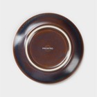 Блюдце фарфоровое Magistro Garland, d=14.2 см, синий - Фото 4